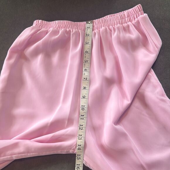 Women’s Pink Chiffon 3 Piece Formal Mother of the Bride Pants Suit Size 8 NEW - Picture 15 of 15
